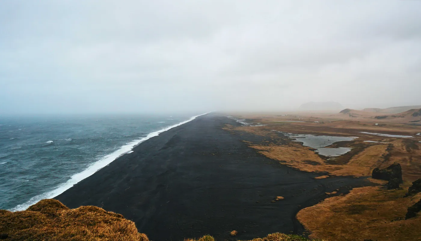 Landschaft an der Südküste Islands