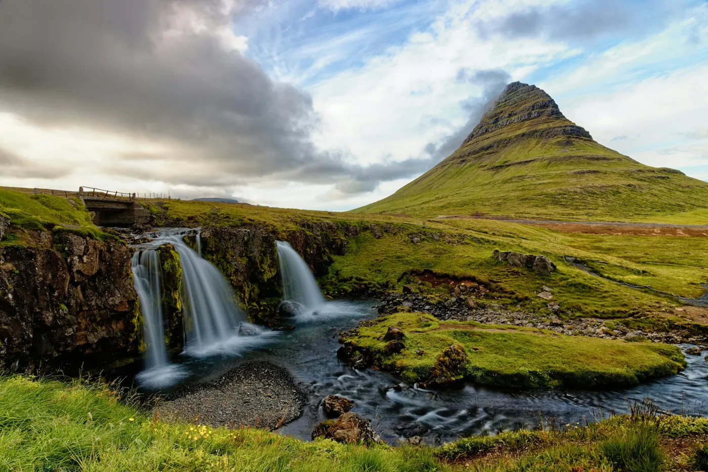 Berg Kirkjufell auf der Halbinsel Snæfellsnes